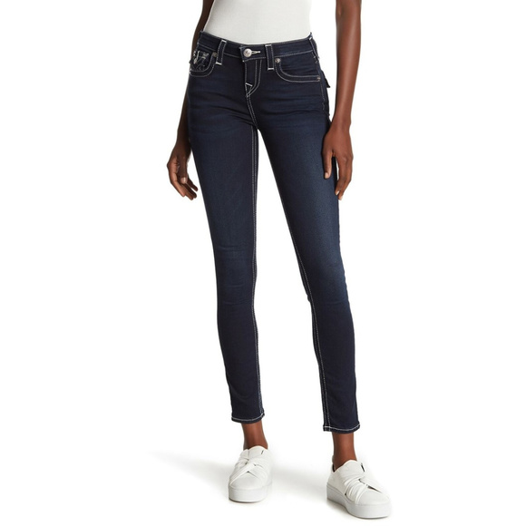 True Religion Women's Super Skinny Stretch Jeans - Picture 2 of 4